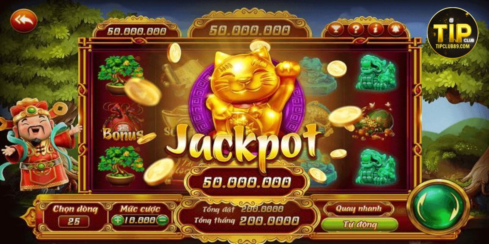 Giới thiệu về game nổ hũ mèo chiêu tài Tipclub Giới thiệu về game nổ hũ mèo chiêu tài Tipclub
