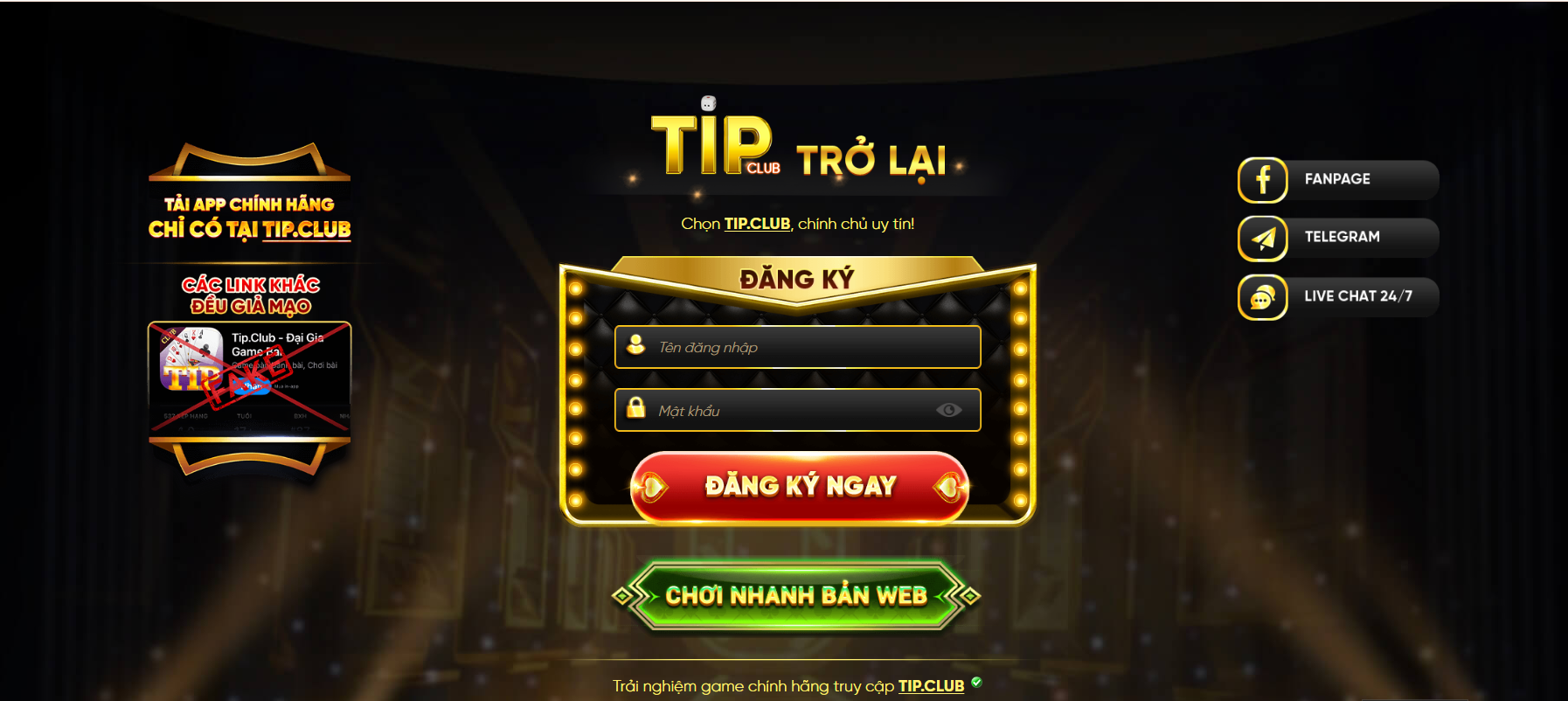 Ưu điểm khi tải app Tipclub