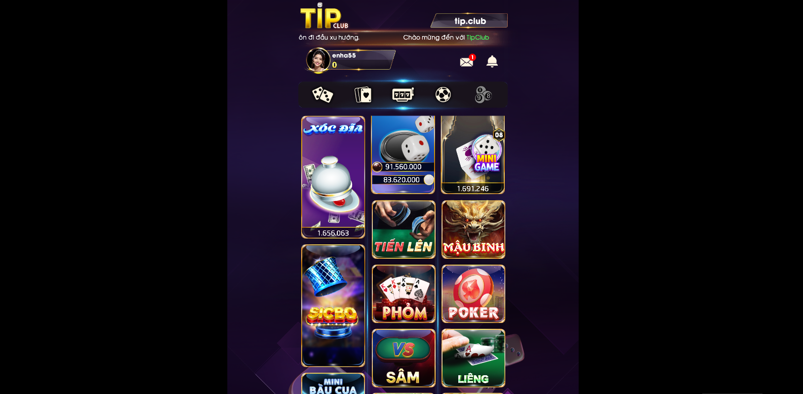 Hướng dẫn tải app Tipclub