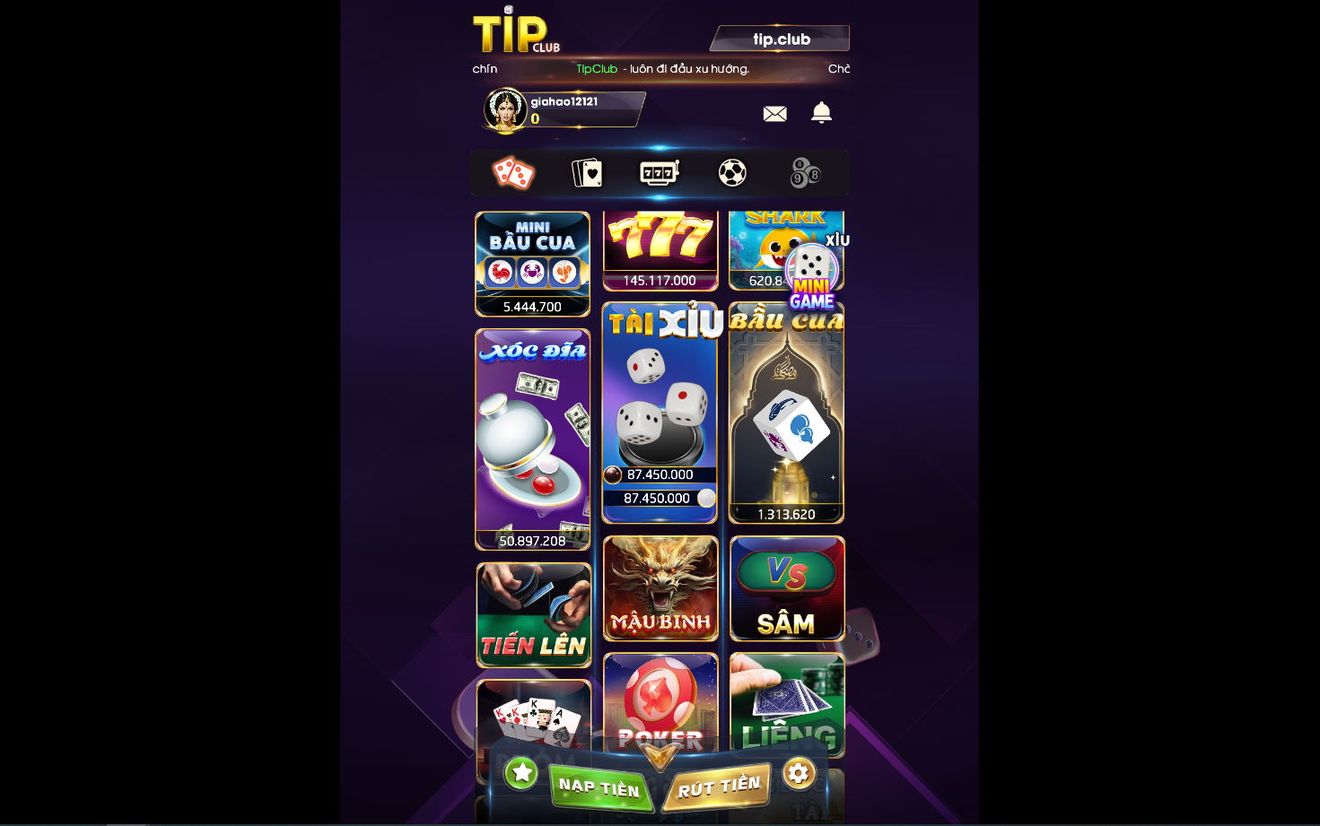 Cách săn giftcode Tipclub